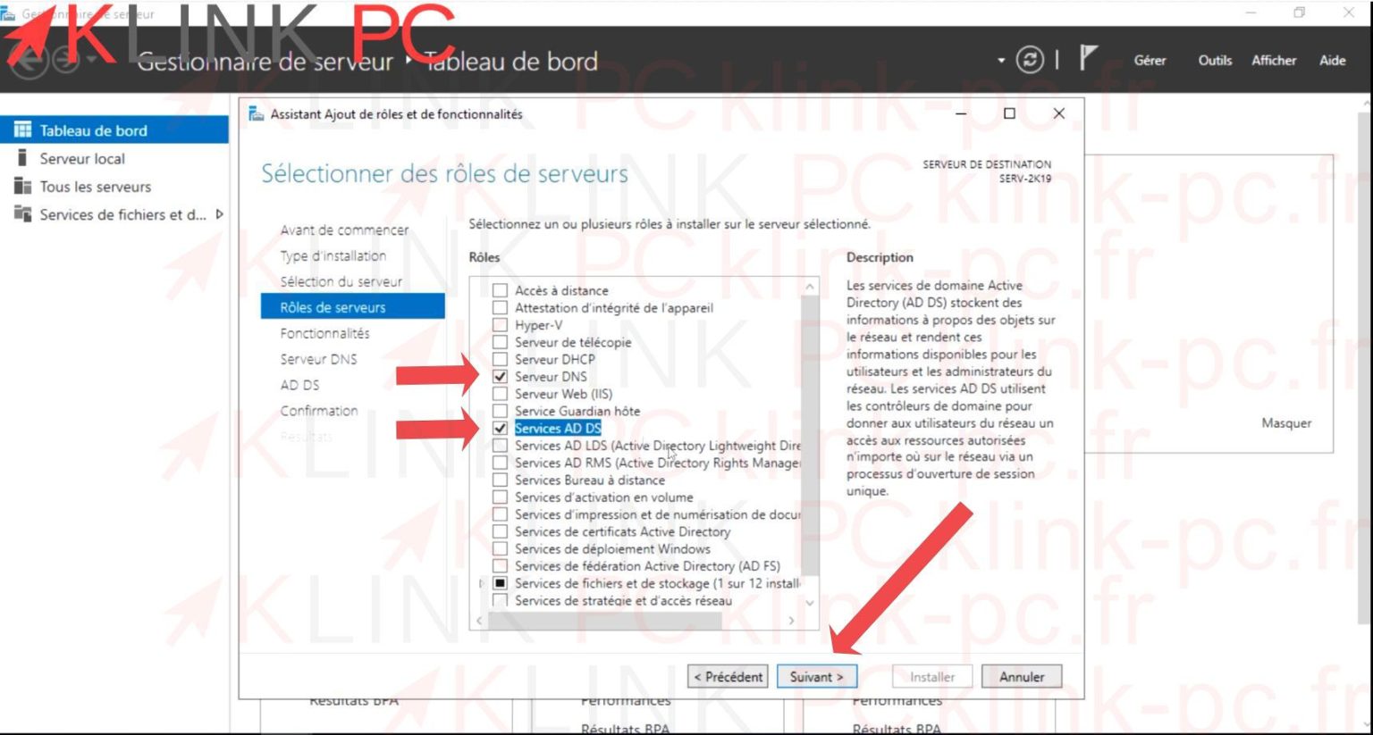 Windows server 2019 Partie 2 Installation d'un contrôleur de domaine et ...