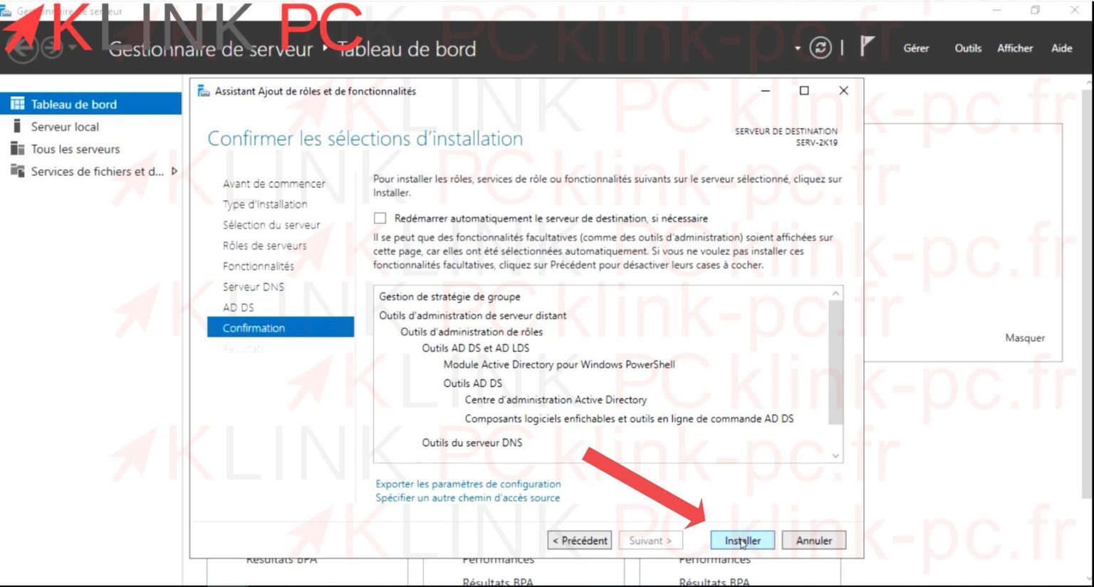Windows server 2019 Partie 2 Installation d'un contrôleur de domaine et ...