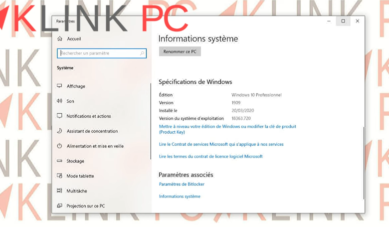 Comment connaitre sa version de Windows 10 en 2 clics