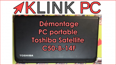 Comment démonter un PC portable Toshiba Satellite C50-B-14F