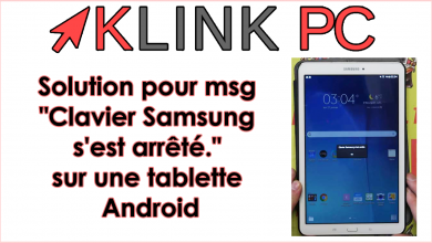 miniature Comment rÃ©soudre le message d'erreur Clavier Samsung s'est arrÃªtÃ© sur une tablett
