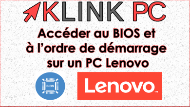 Comment accéder au BIOS et à l'ordre de démarrage sur un PC Lenovo