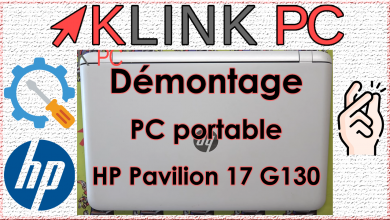 Comment démonter un PC portable HP Pavilion 17 G130