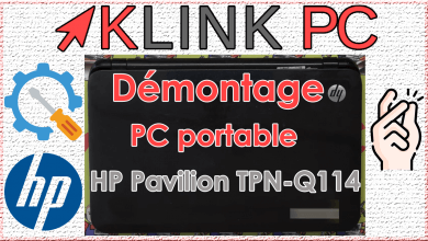 Comment démonter un PC portable HP Pavilion TPN-Q114