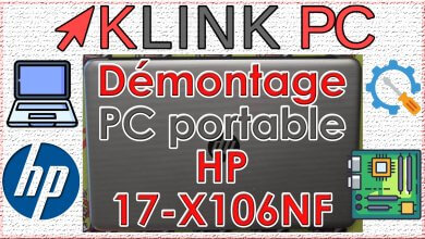 Comment démonter un PC portable HP 17-X106NF