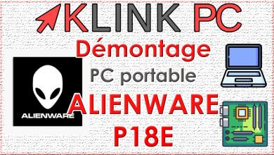 Comment démonter un PC portable Alienware 17 P18E
