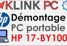 Comment démonter un PC portable HP 17-BY1007