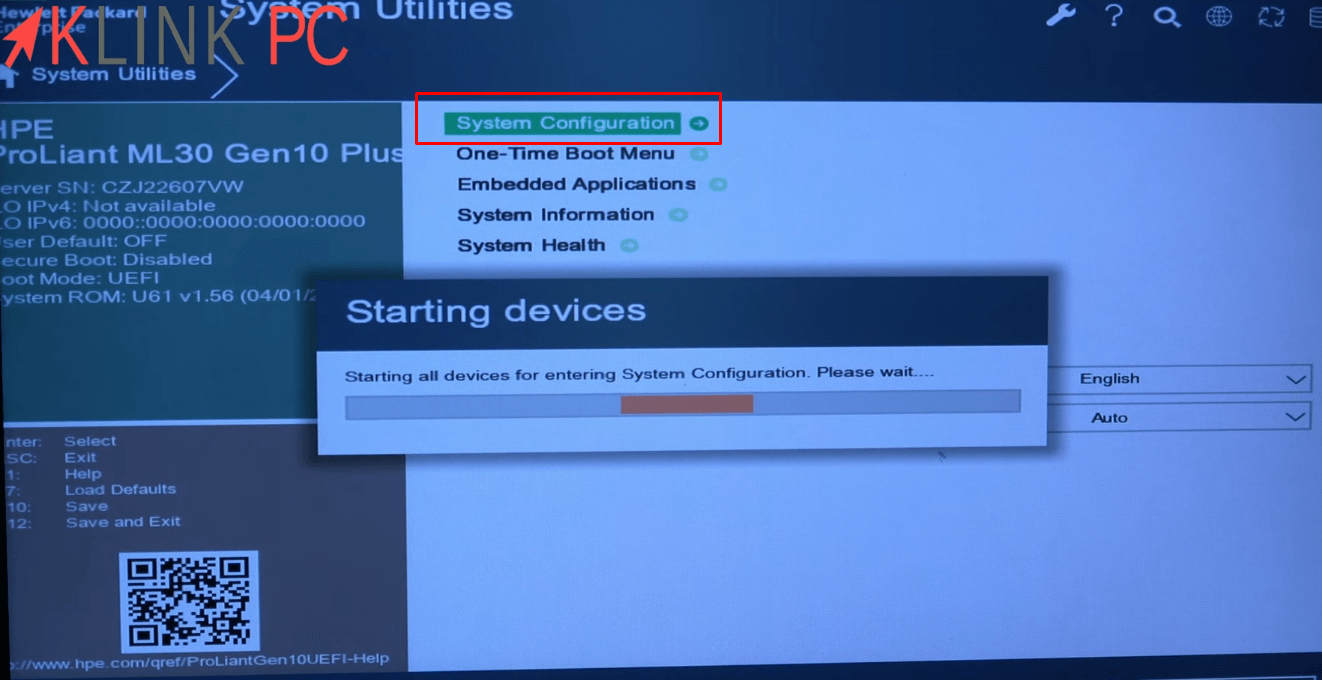 Activation et configuration d'un RAID5 avec la carte RAID Intel VROC