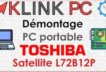 Comment démonter un PC portable Toshiba Satellite L72B12P