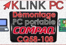 Comment dÃ©monter un PC portable Compaq CQ58-108