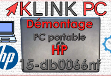 Comment démonter un PC portable HP 15 db0066nf