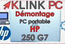 Comment démonter un PC portable HP 250 G7