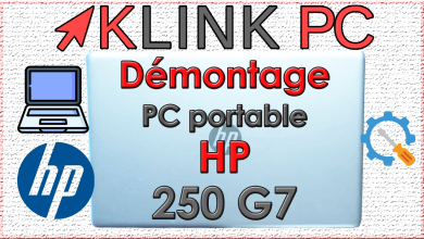 Comment démonter un PC portable HP 250 G7