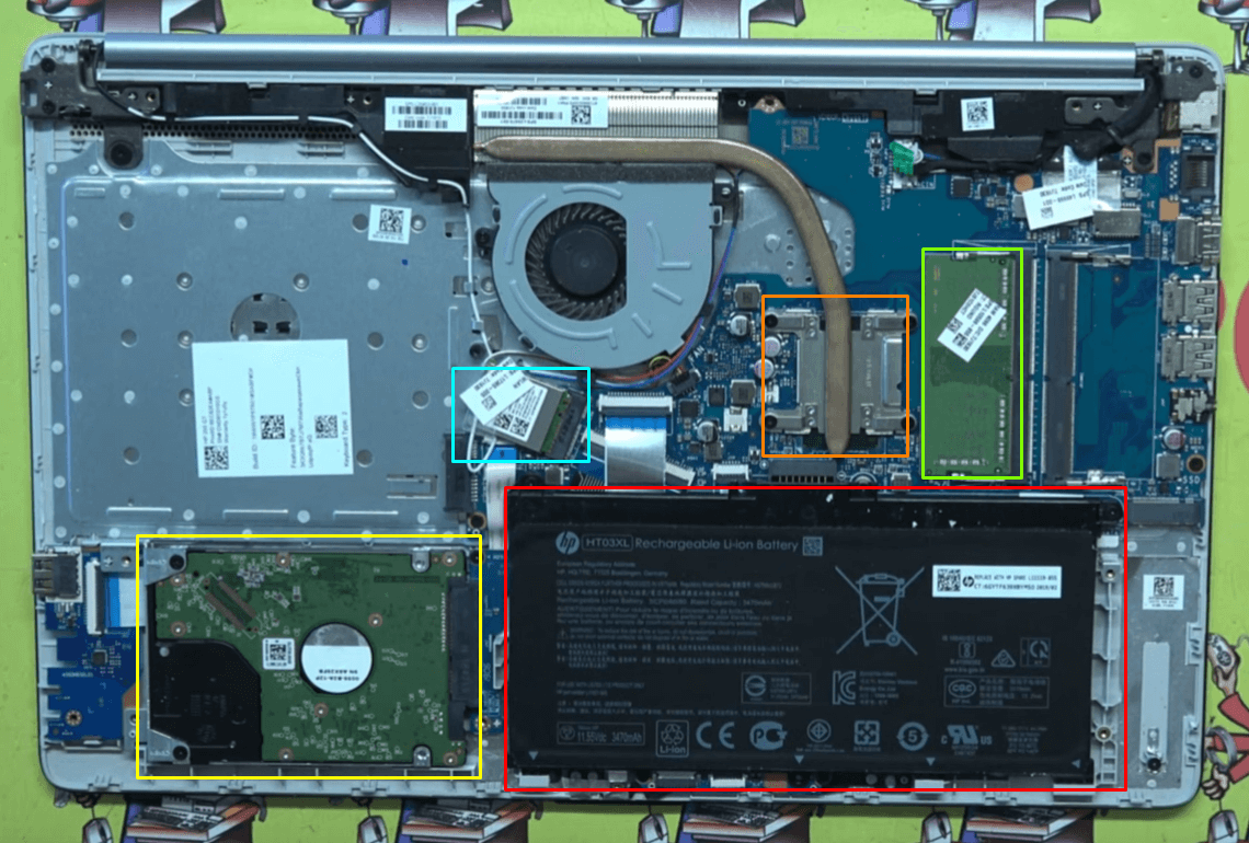 comment désactiver la batterie d un ordinateur portable hp