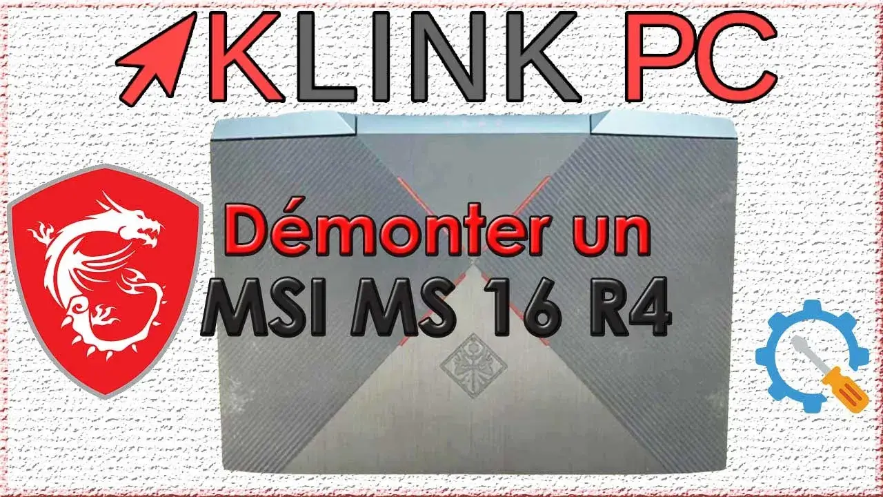 comment ouvrir un pc portable msi