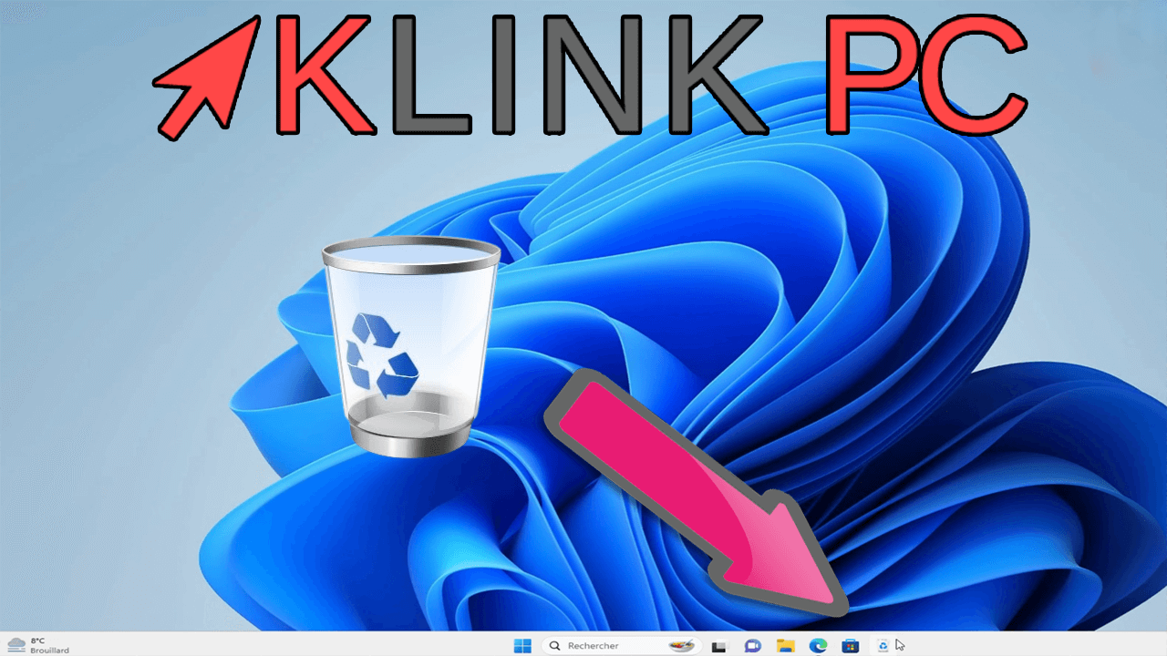 Comment épingler la corbeille à la barre des taches sur Windows 11 Blog Klink PC